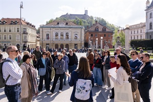Skupina za transformativno prometno načrtovanje UIRS na festivalu OHS