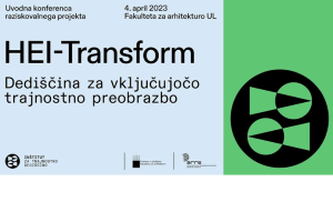 Slika: Dediščina za vključujočo trajnostno preobrazbo - HEI-TRANSFORM