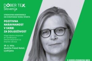 O pomenu načrtovanja zelenih površin tudi na letošnji Konferenci ob Evropskem tednu športa