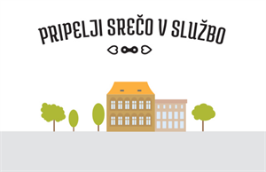 Slika: Pripelji srečo v službo