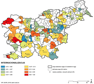 Slika: Potenciali slovenskih mest